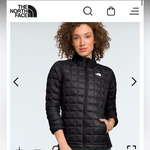 Black TNF thermoball eco women’s jacket